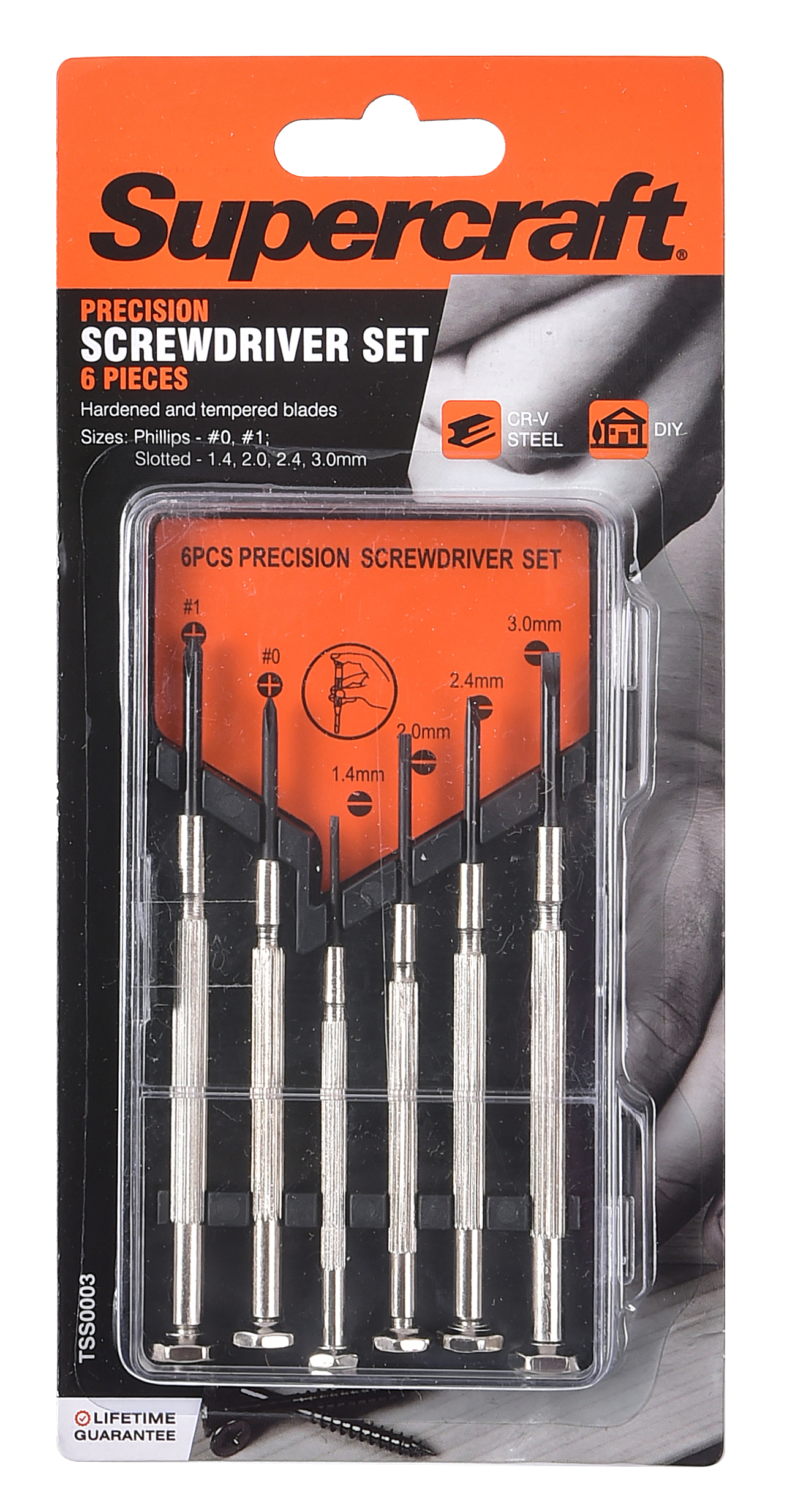 PRECISION SCREWDRIVER SET 6PC Calliope Rural Traders